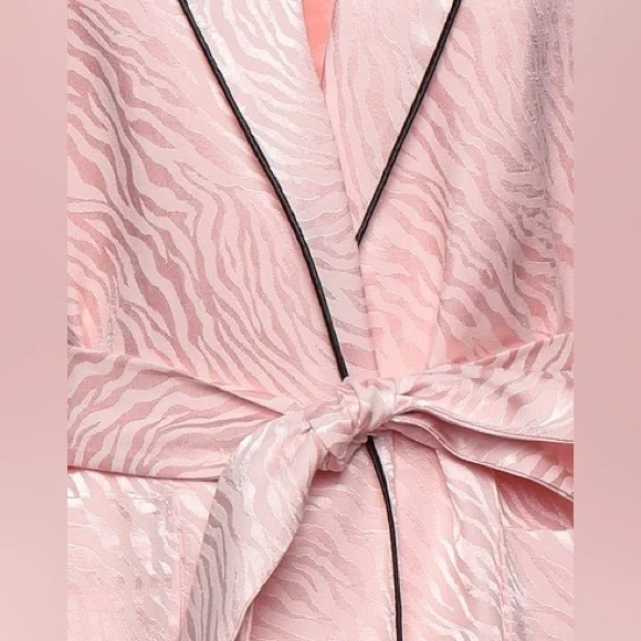 Designer In The Mood For Love Elegant Pink Women's Jacket Embedded Print